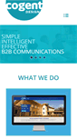 Mobile Screenshot of cogent-design.com